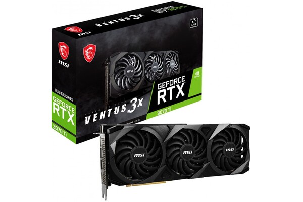 Karta graficzna MSI RTX 3070 Ti Ventus 3X 8GB GDDR6X