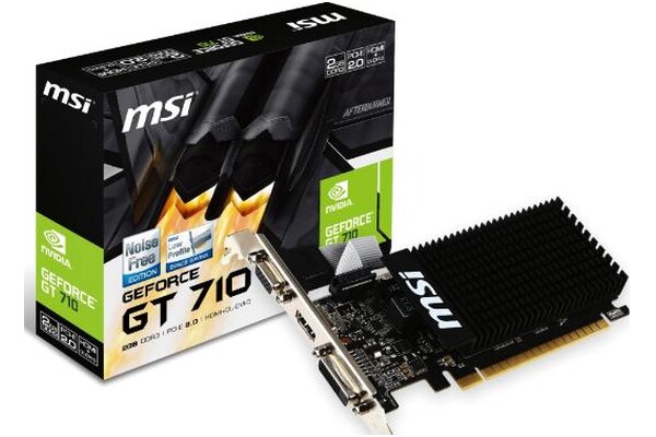 Karta graficzna MSI GT 710 Low Profile 2GB DDR3