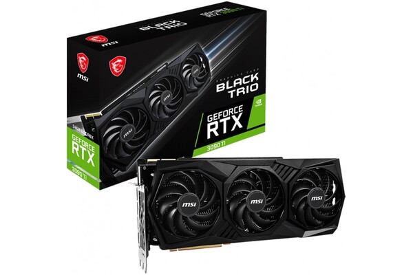 Karta graficzna MSI RTX 3090 Ti TRIO Black 24GB GDDR6X