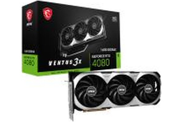 Karta graficzna MSI RTX 4080 Ventus 3X OC 16GB GDDR6X