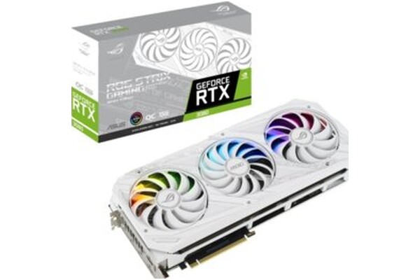 Karta graficzna ASUS RTX 3080 ROG Strix White 10GB GDDR6X