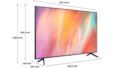 Telewizor Samsung UE75AU7122KXXH 75"