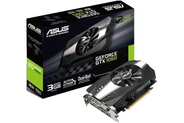 Karta graficzna ASUS GTX 1060 Phoenix 3GB GDDR5