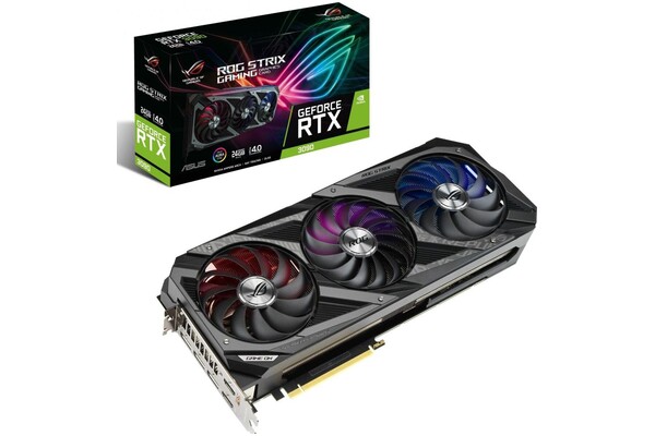 Karta graficzna ASUS RTX 3090 ROG Strix Gaming 24GB GDDR6X