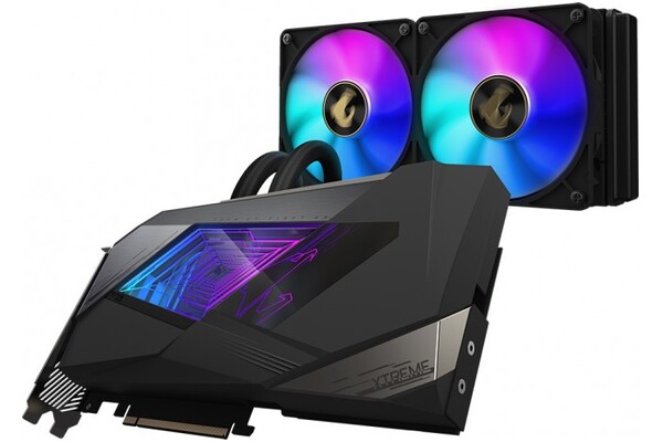 Karta graficzna GIGABYTE RTX 3080 Aorus Xtreme Waterforce 10GB GDDR6X