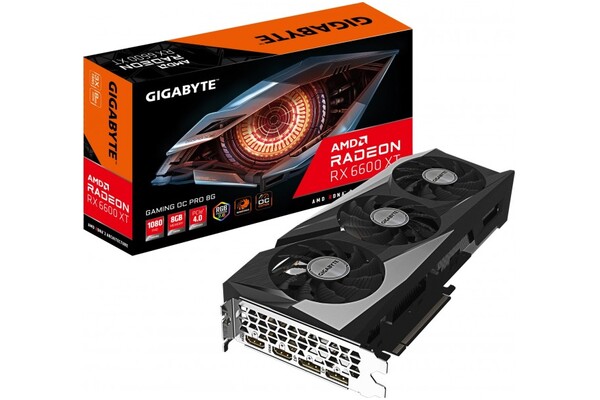 Karta graficzna GIGABYTE RX 6600 XT Gaming PRO OC 8GB GDDR6