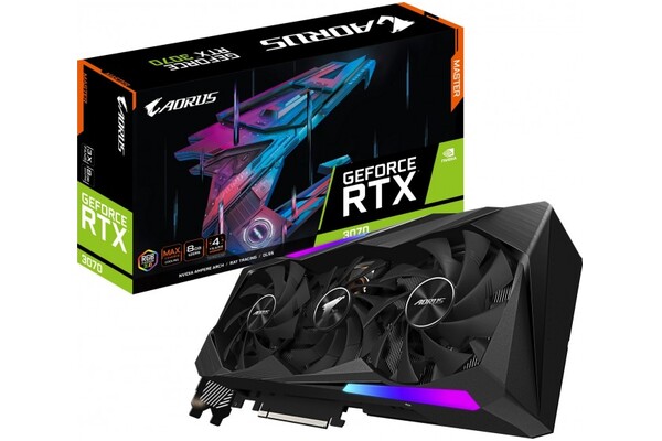 Karta graficzna GIGABYTE RTX 3070 Aorus Master 8GB GDDR6