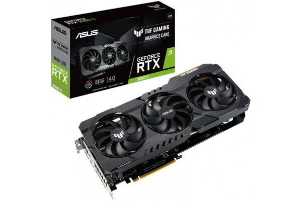 Karta graficzna ASUS RTX 3060 Ti V2 TUF Gaming 8GB GDDR6