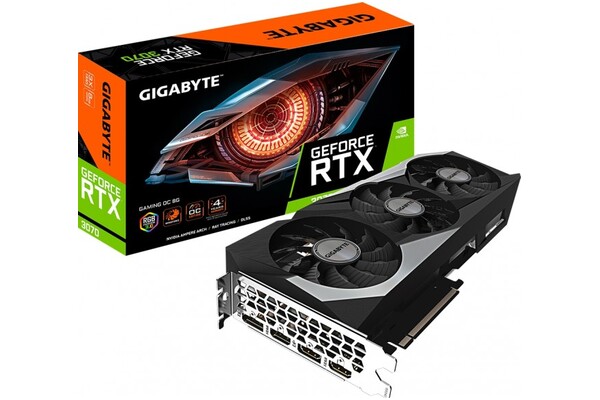 Karta graficzna GIGABYTE RTX 3070 Gaming OC 8GB GDDR6