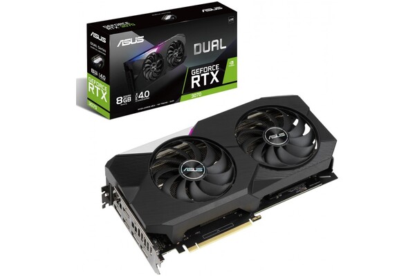 Karta graficzna ASUS RTX 3070 V2 Dual 8GB GDDR6
