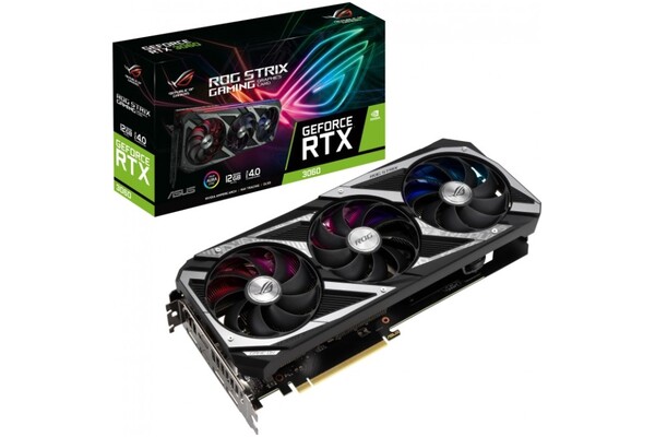 Karta graficzna ASUS RTX 3060 V2 ROG Strix Gaming 12GB GDDR6