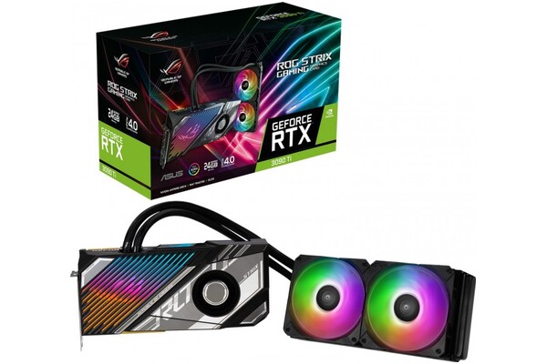 Karta graficzna ASUS RTX 3090 Ti ROG Strix LC Gaming 24GB GDDR6X