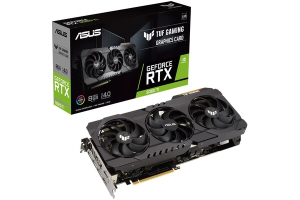 Karta graficzna ASUS RTX 3060 Ti TUF Gaming 8GB GDDR6X