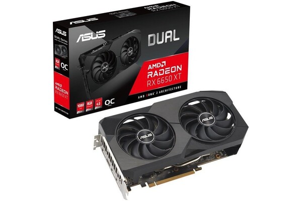 Karta graficzna ASUS RX 6650 XT V2 Dual OC 8GB GDDR6