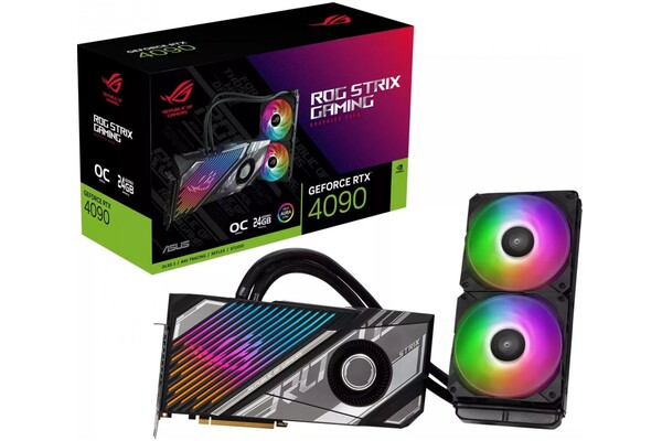 Karta graficzna ASUS RTX 4090 ROG Strix LC Gaming OC 24GB GDDR6X