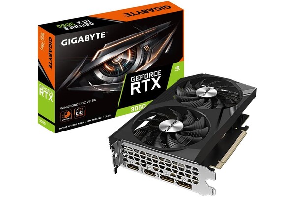 Karta graficzna GIGABYTE RTX 3050 V2 Windforce OC 8GB GDDR6