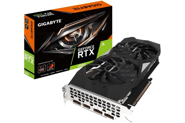 Karta graficzna GIGABYTE RTX 2060 Windforce OC 6GB GDDR6