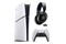 Konsola Sony PlayStation 5 Slim Digital 1TB biało-czarny + słuchawki STEELSERIES