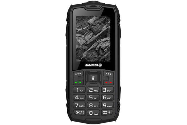 Smartfon myPhone Hammer Rock czarny 2.4" poniżej 0.5GB
