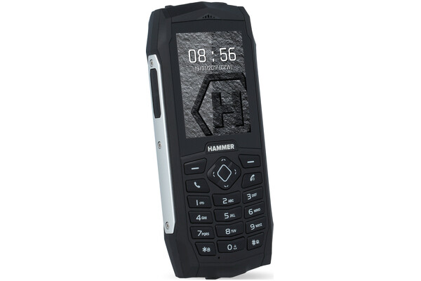Smartfon HAMMER 3 czarno-srebrny 2.4" poniżej 0.1GB/poniżej 0.5GB