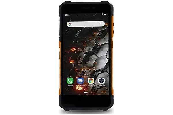 Smartfon HAMMER Iron 3 czarno-pomarańczowy 5.45" 32GB