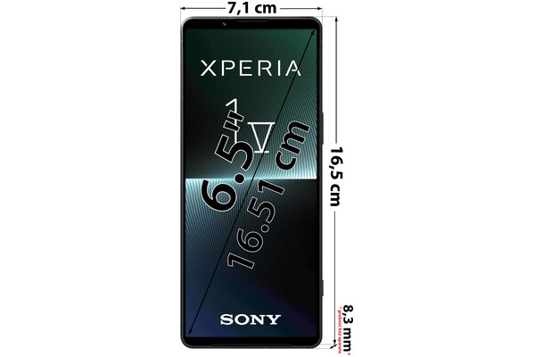 Smartfon Sony Xperia 1 V 5G czarny 6.5" 12GB/256GB