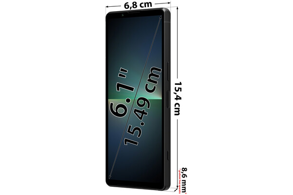 Smartfon Sony Xperia 5 V 5G czarny 6.1" 8GB/128GB