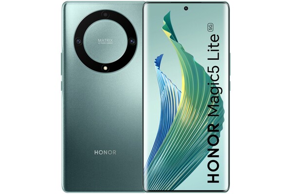 Smartfon HONOR Magic5 Lite zielony 6.67" 256GB