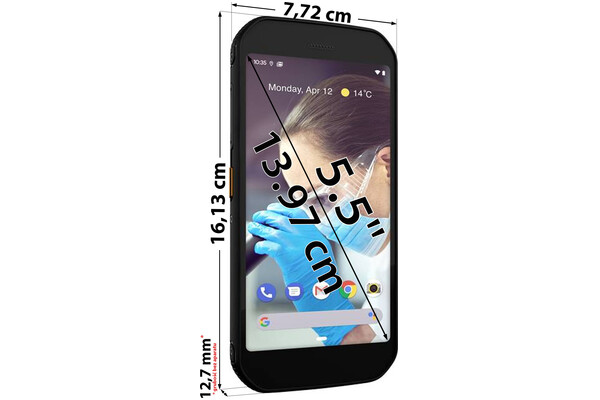 Smartfon Catepillar S42 Hygiene Plus czarny 5.5" 3GB/32GB