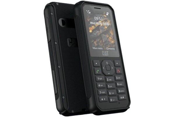 Smartfon Catepillar B40 czarny 2.4" poniżej 0.1GB/poniżej 0.5GB