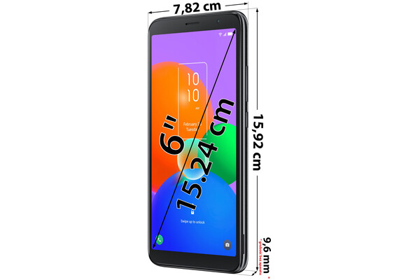Smartfon TCL 403 czarny 6" 2GB/32GB