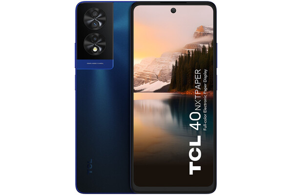Smartfon TCL 40 niebieski 6.78" 256GB