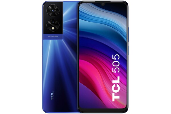 Smartfon TCL 505 niebieski 6.75" 4GB/128GB
