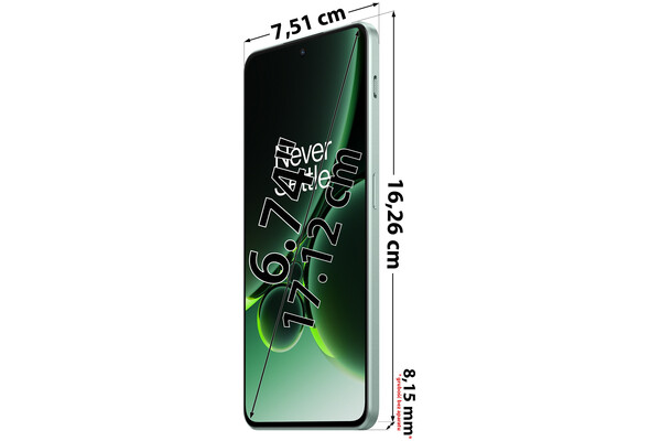 Smartfon OnePlus Nord 3 5G zielony 6.74" 16GB/256GB