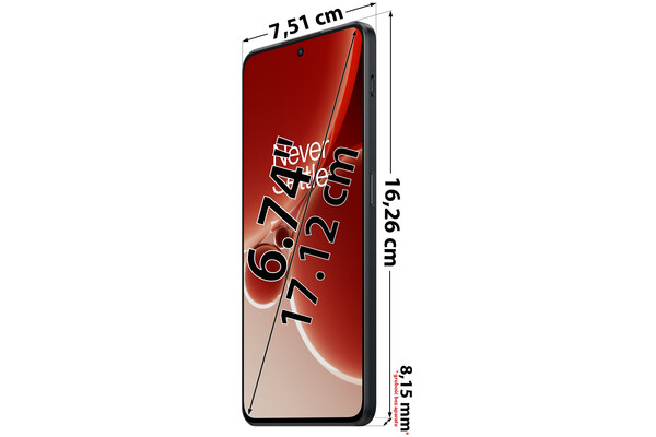 Smartfon OnePlus Nord 3 5G szary 6.74" 16GB/256GB