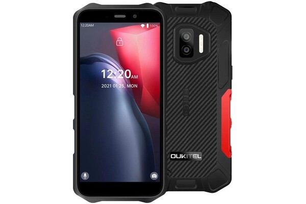 Smartfon OUKITEL WP 12 Pro czarno-czerwony 5.5" 64GB