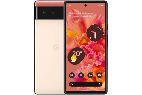 Smartfon Google Pixel 6 5G pomarańczowy 6.4" 8GB/128GB