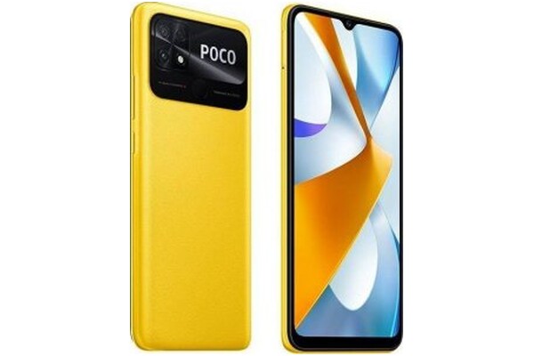 Smartfon POCO C40 żółty 6.71" 3GB/32GB