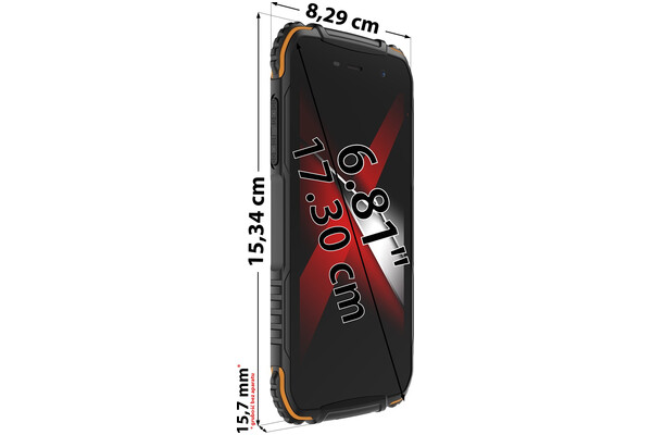 Smartfon DOOGEE S35 pomarańczowy 5" 3GB/16GB