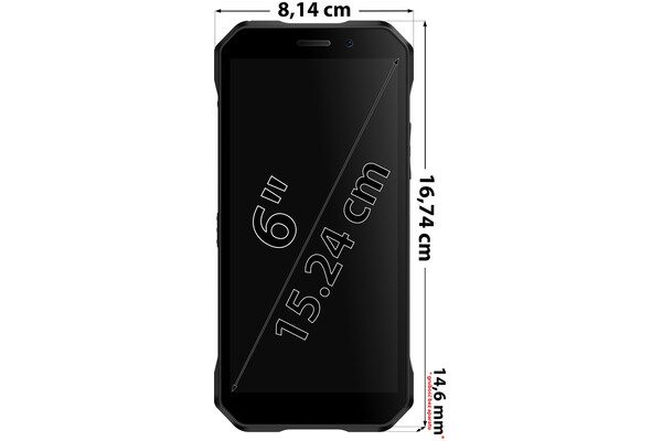 Smartfon DOOGEE S51 czarny 6" 64GB