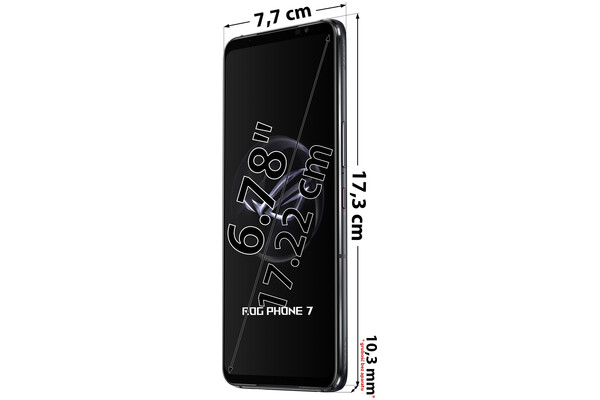 Smartfon ASUS ROG Phone 7 czarny 6.78" 512GB