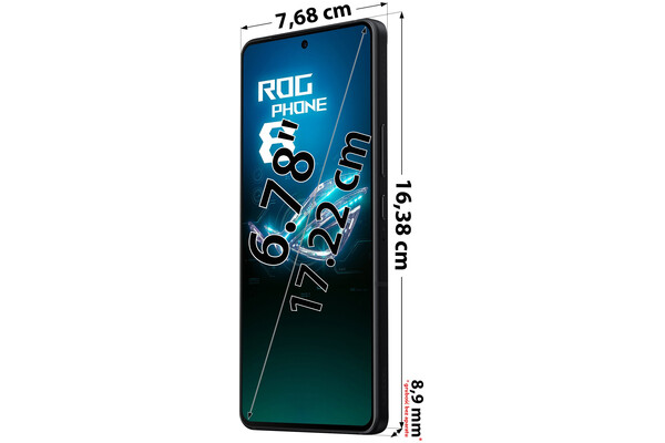 Smartfon ASUS ROG Phone 8 czarny 6.78" 256GB