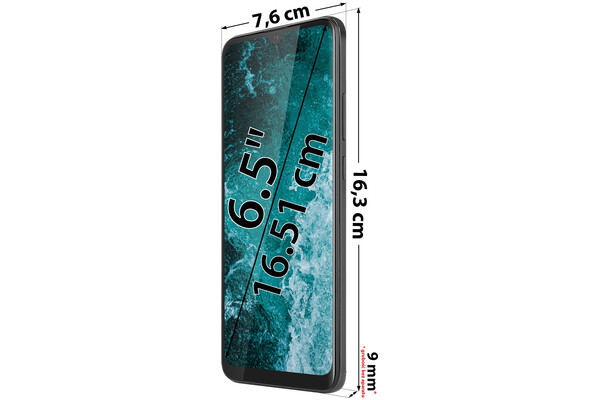 Smartfon Kruger&Matz Live 9 czarny 6.5" 4GB/64GB