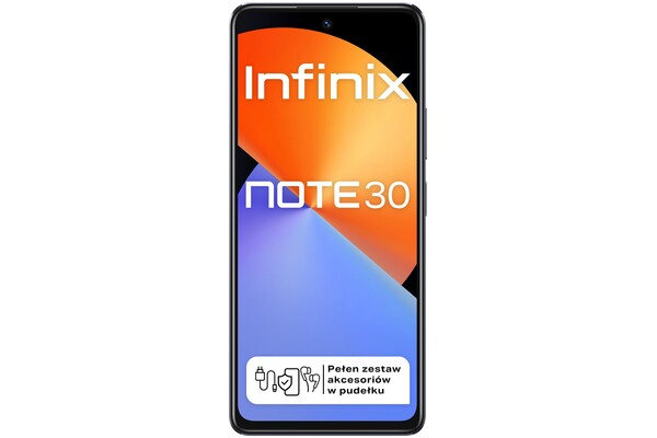 Smartfon Infinix Note 30 czarny 6.78" 8GB/128GB
