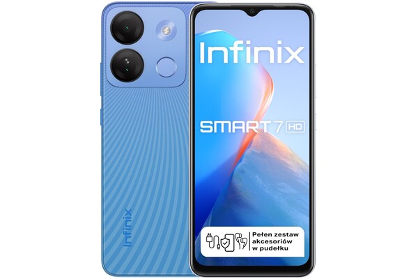 Smartfon Infinix Smart 7 niebieski 6.6" 64GB