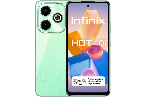 Smartfon Infinix Hot 40i zielony 6.56" 256GB