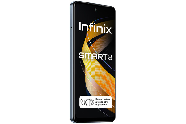 Smartfon Infinix Smart 8 czarny 6.6" 3GB/64GB