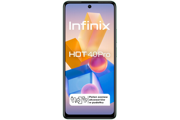 Smartfon Infinix Hot 40 Pro zielony 6.78" 256GB