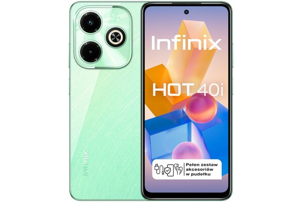 Smartfon Infinix Hot 40i zielony 6.58" 256GB