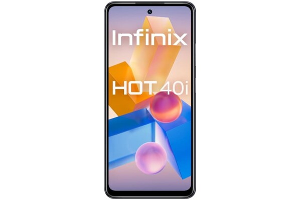 Smartfon Infinix Hot 40i czarny 6.58" 4GB/128GB
